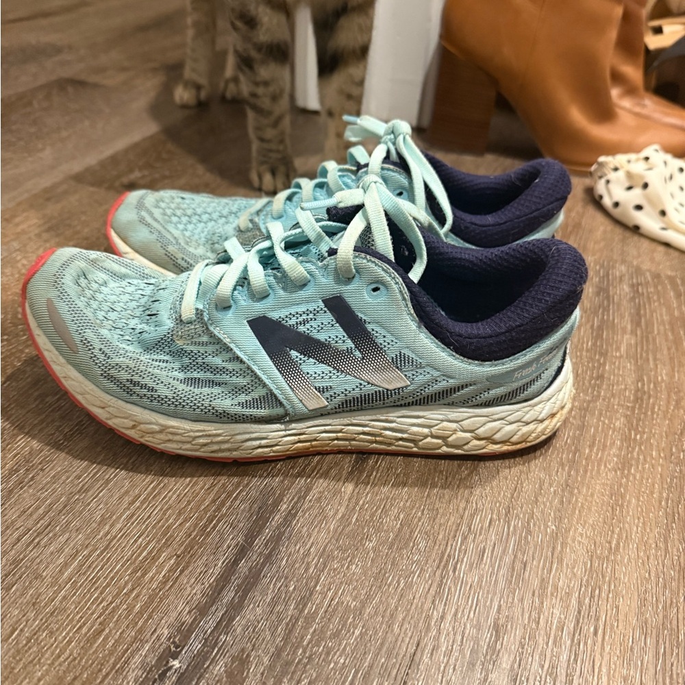 New Balance Blue Athletic Shoes with Fresh Foam Technology